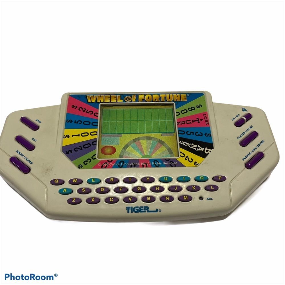 Tiger Wheel of Fortune Electronic Handheld game